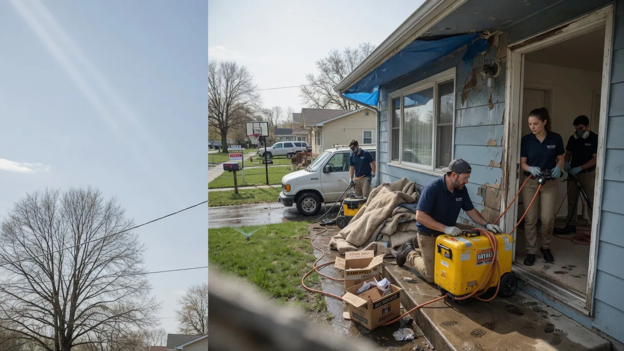 Basement Flood Cleanup in Centerton, AR near me